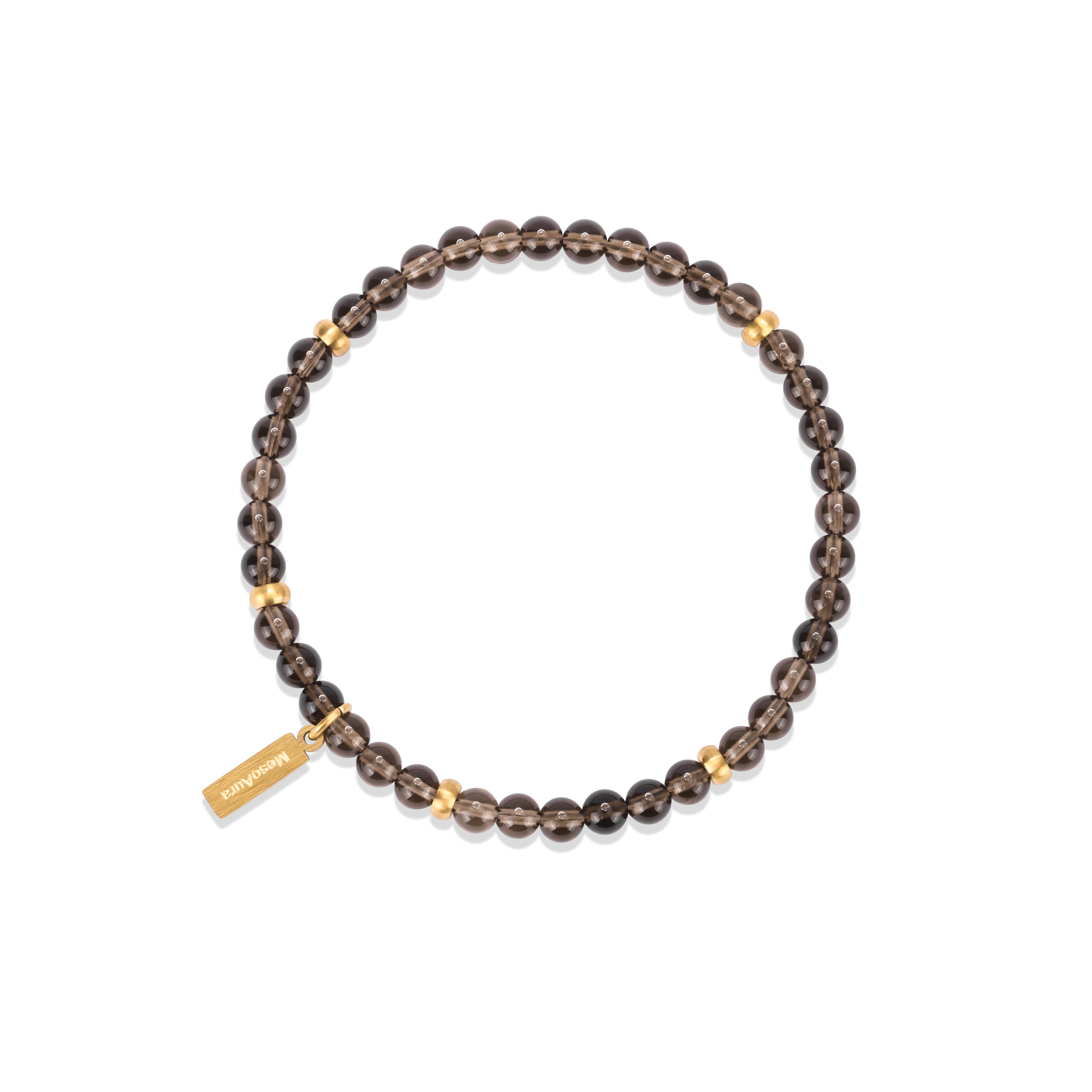 Earthbound Anchor Smoky Quartz Bracelet