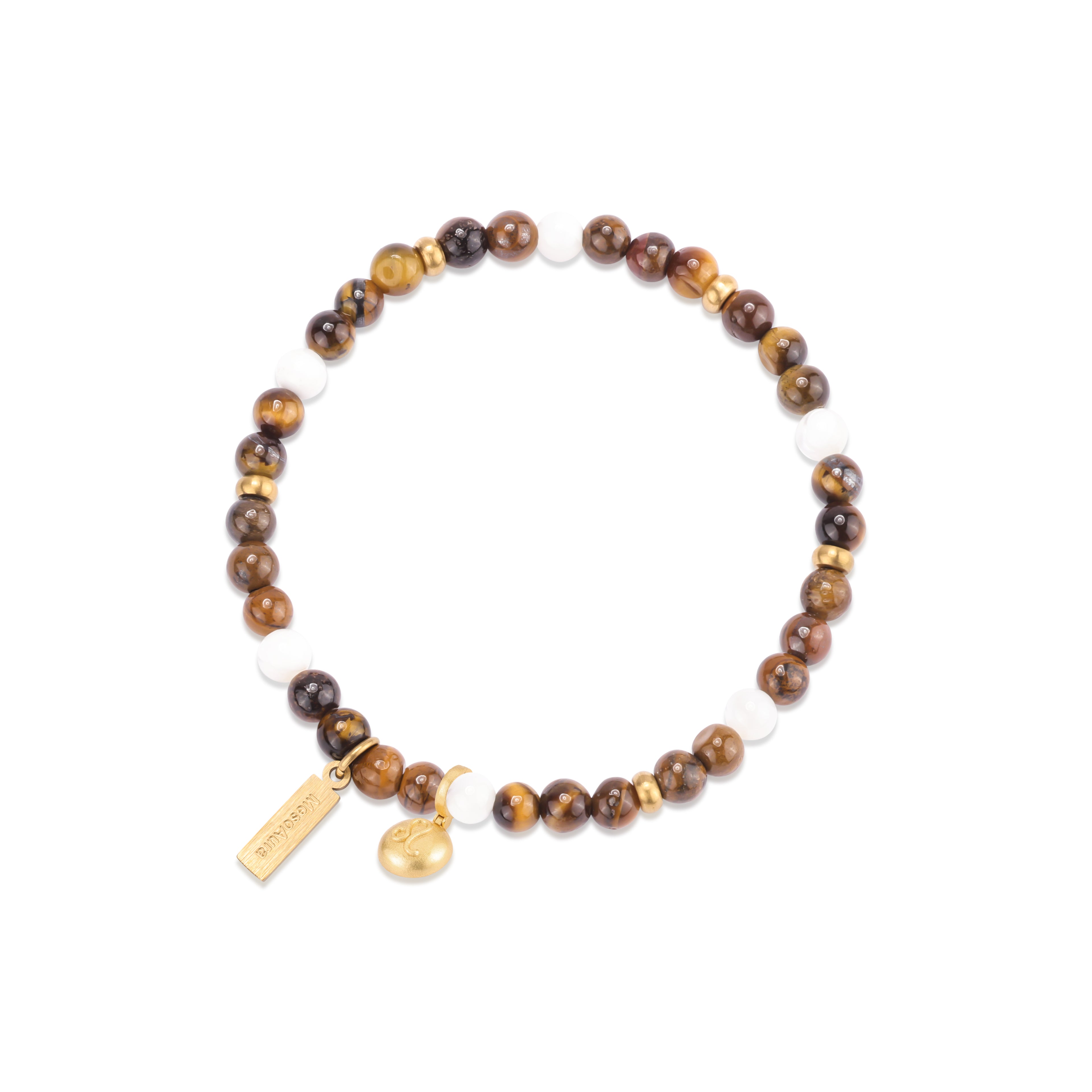 Guardian Eye Golden Tiger’s Eye Bracelet