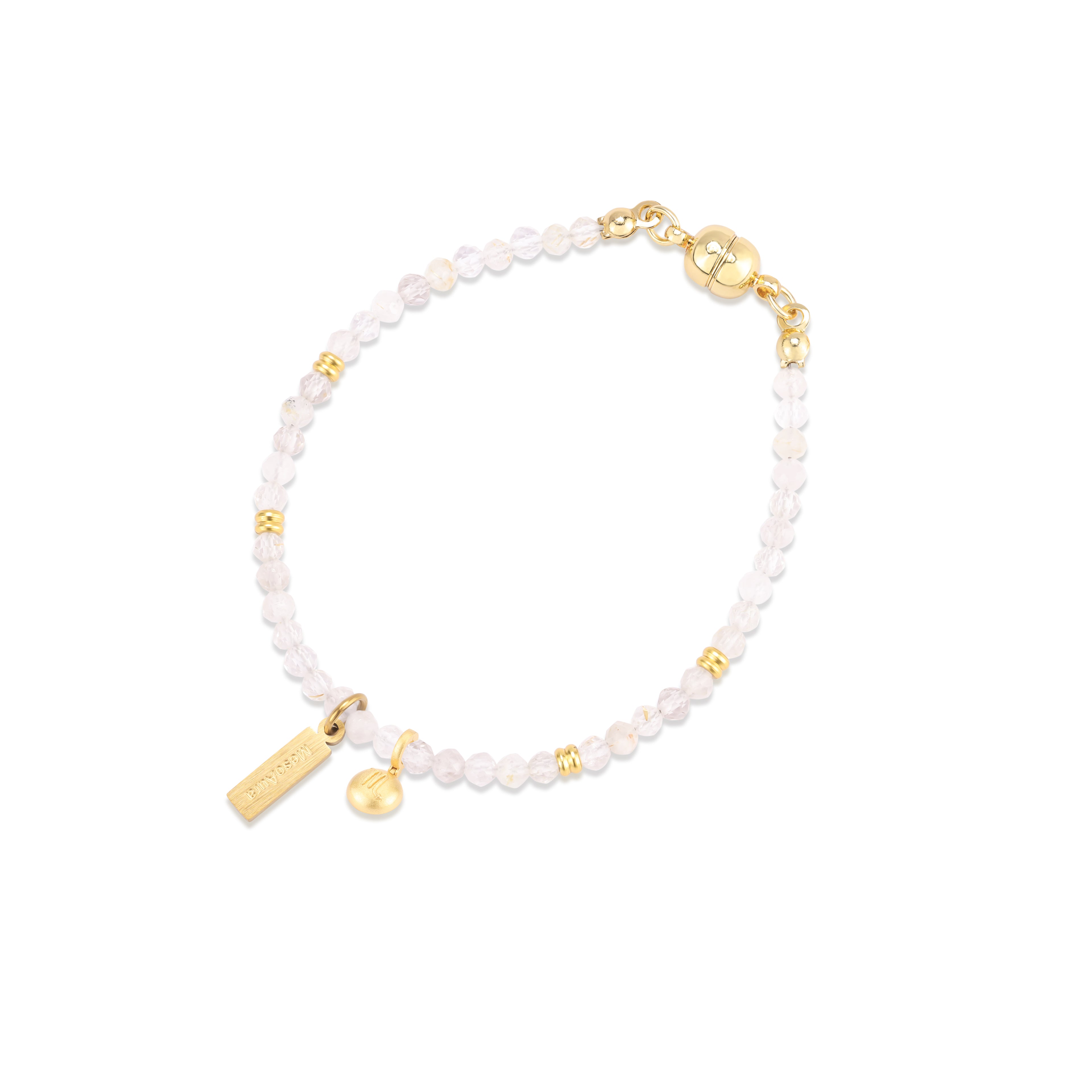 Golden Fortune Rutilated Quartz Bracelet