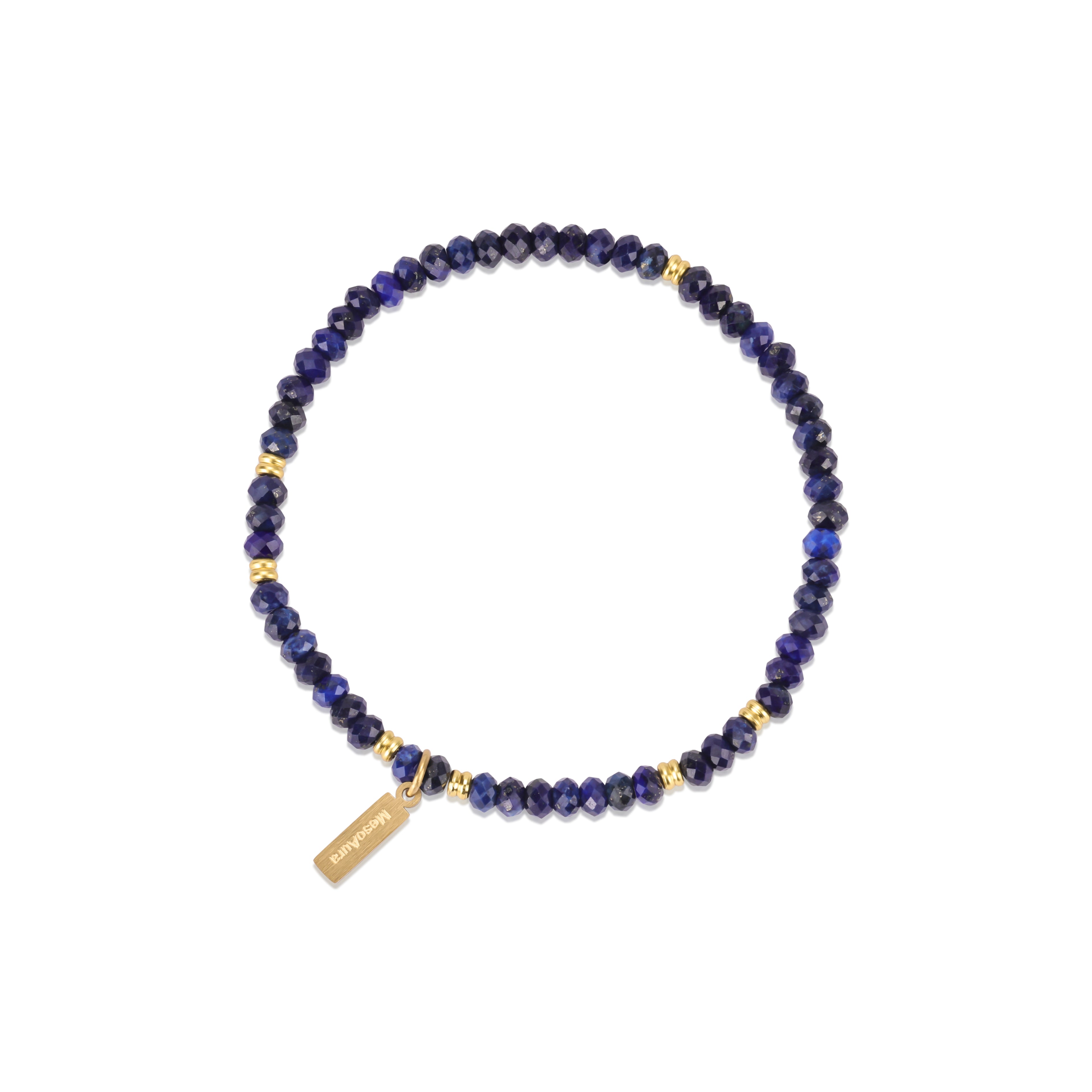 Celestial Key Lapis Lazuli Bracelet