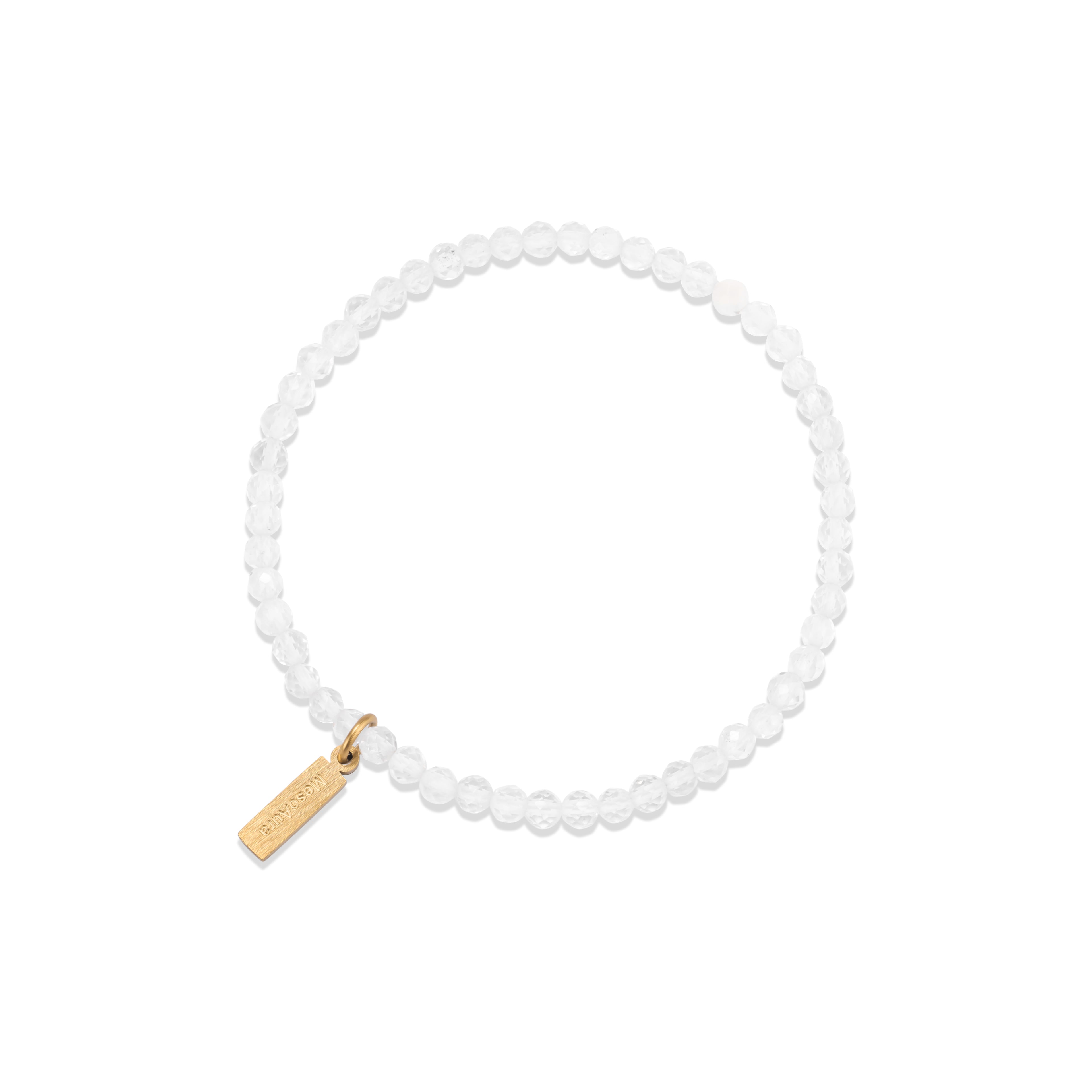 Pure Channel Clear Quartz Bracelet