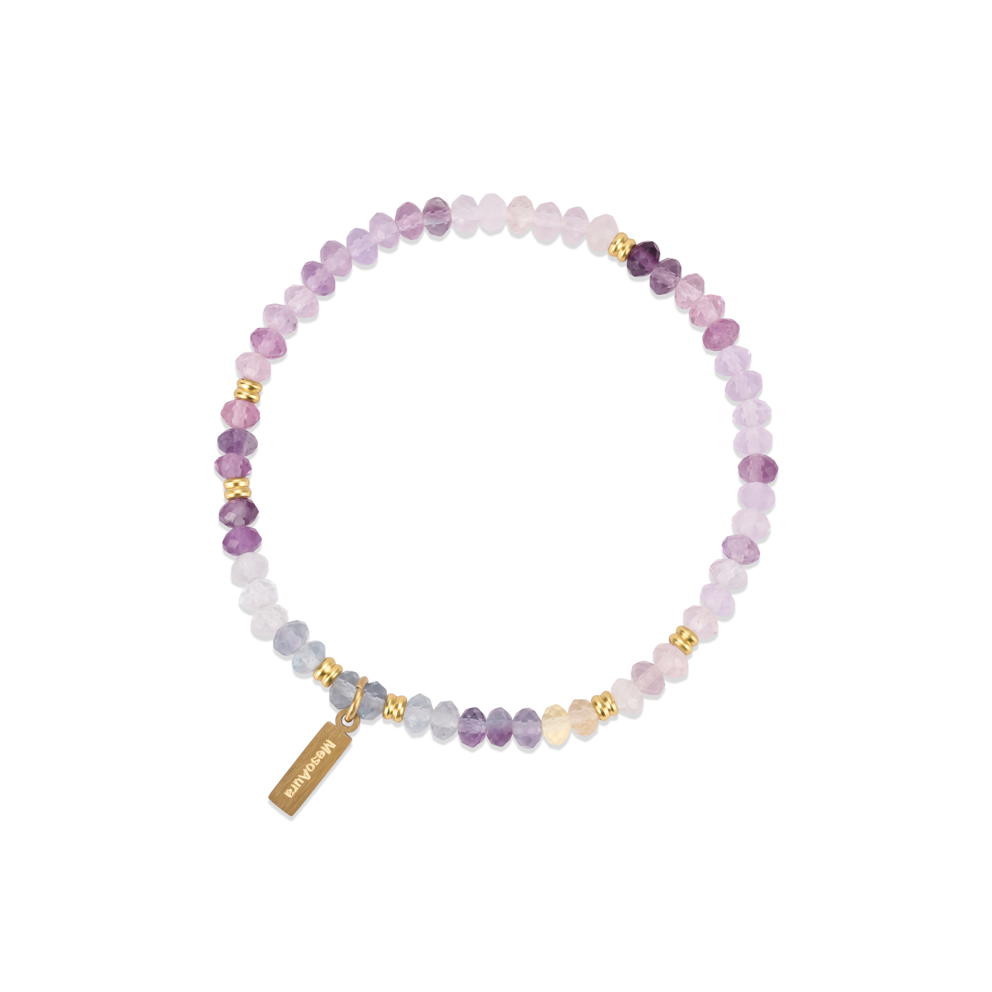 Inspiration Architect Amethyst Fluorite Bracelet