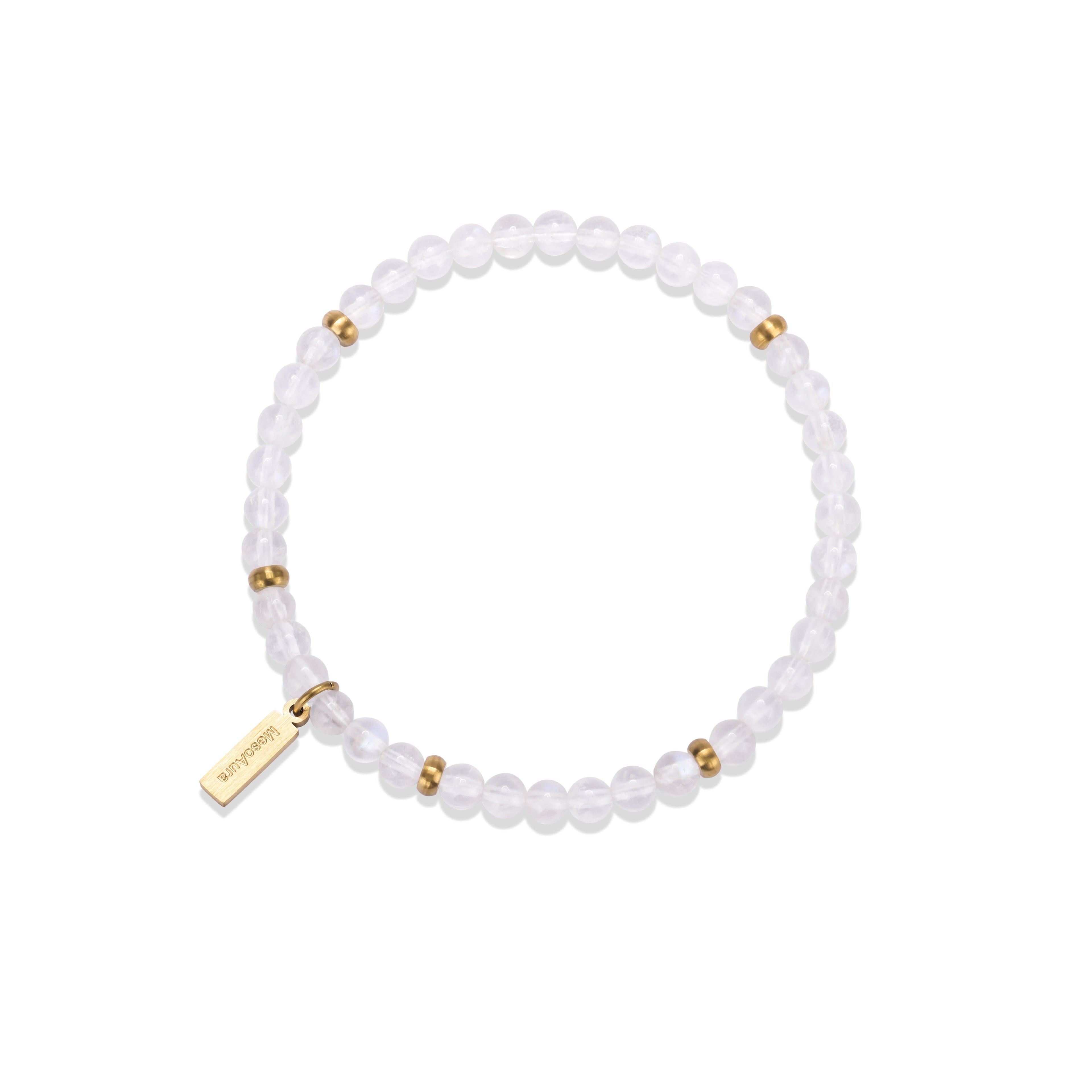Lunar Serenity Moonstone Bracelet