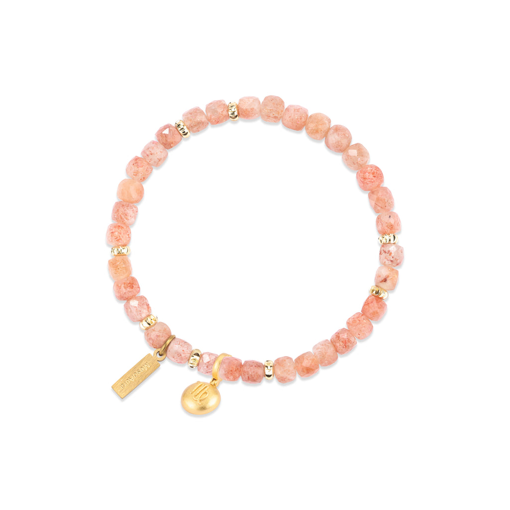 Solar Vitality Sunstone Bracelet