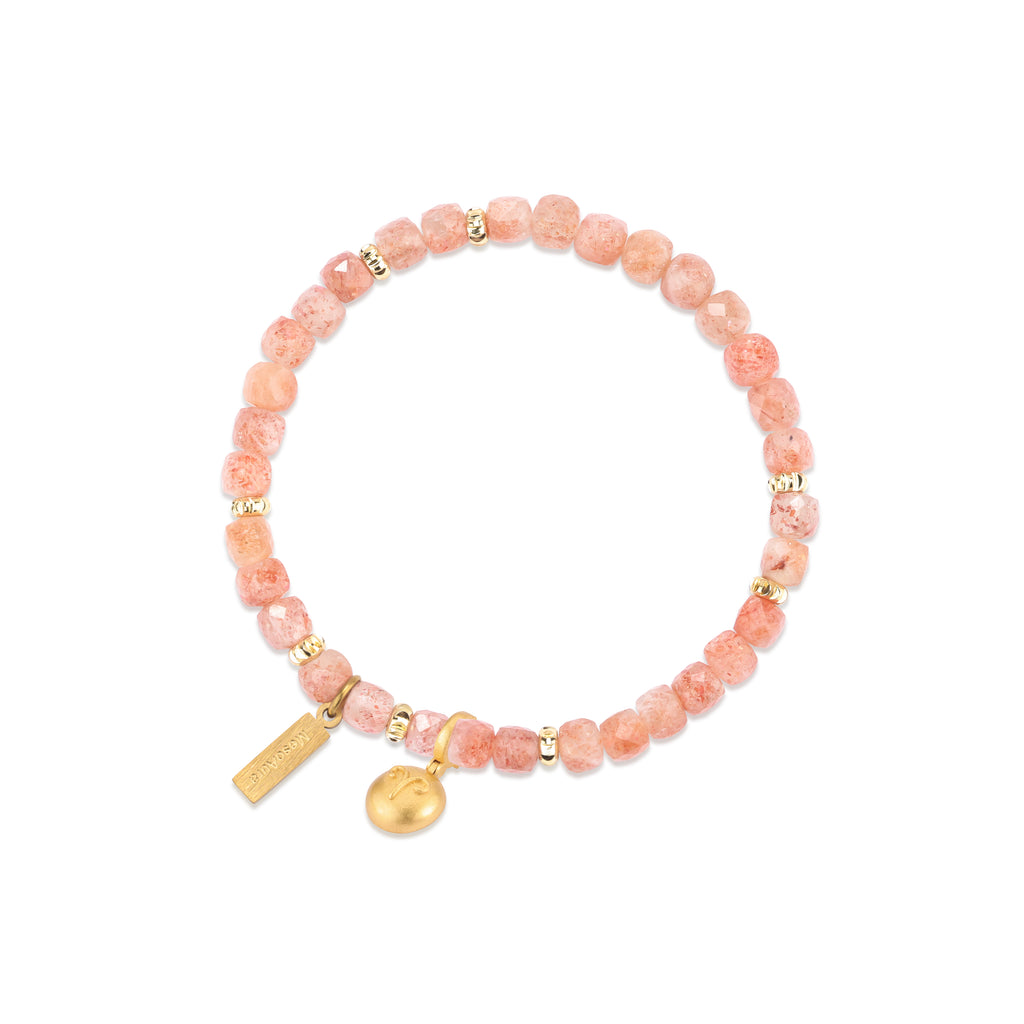 Solar Vitality Sunstone Bracelet