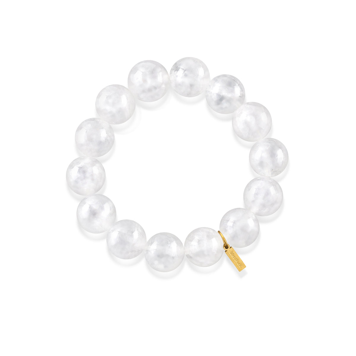Cloud Luminance White Phantom Quartz Bracelet