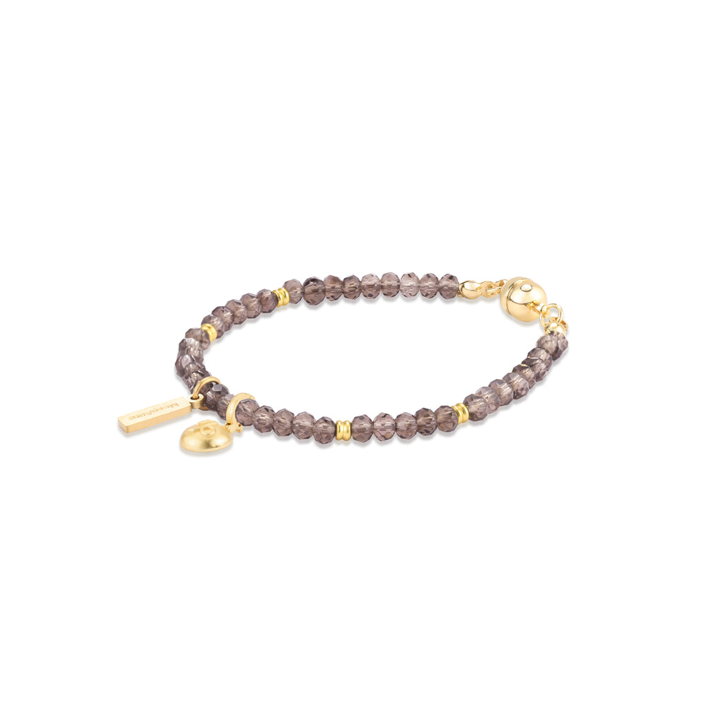 Steadfast Fortune Smoky Quartz Bracelet