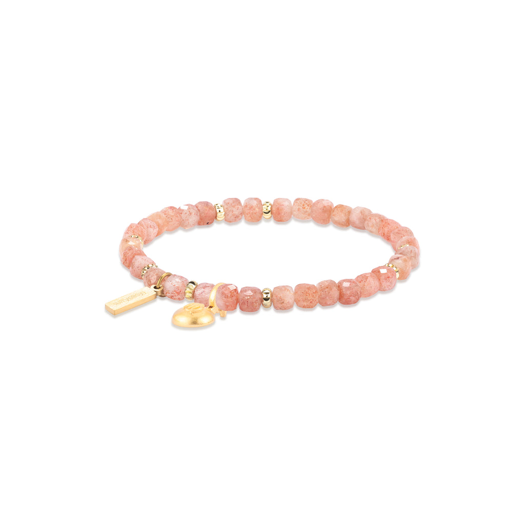 Solar Vitality Sunstone Bracelet