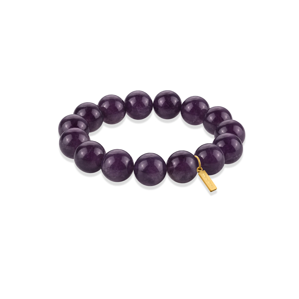 Midnight Clear Amethyst Bracelet