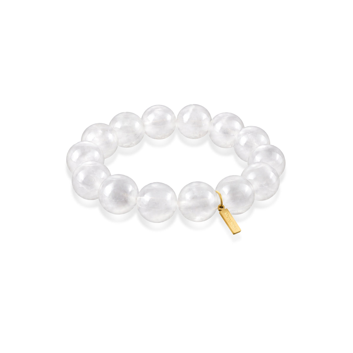 Cloud Luminance White Phantom Quartz Bracelet