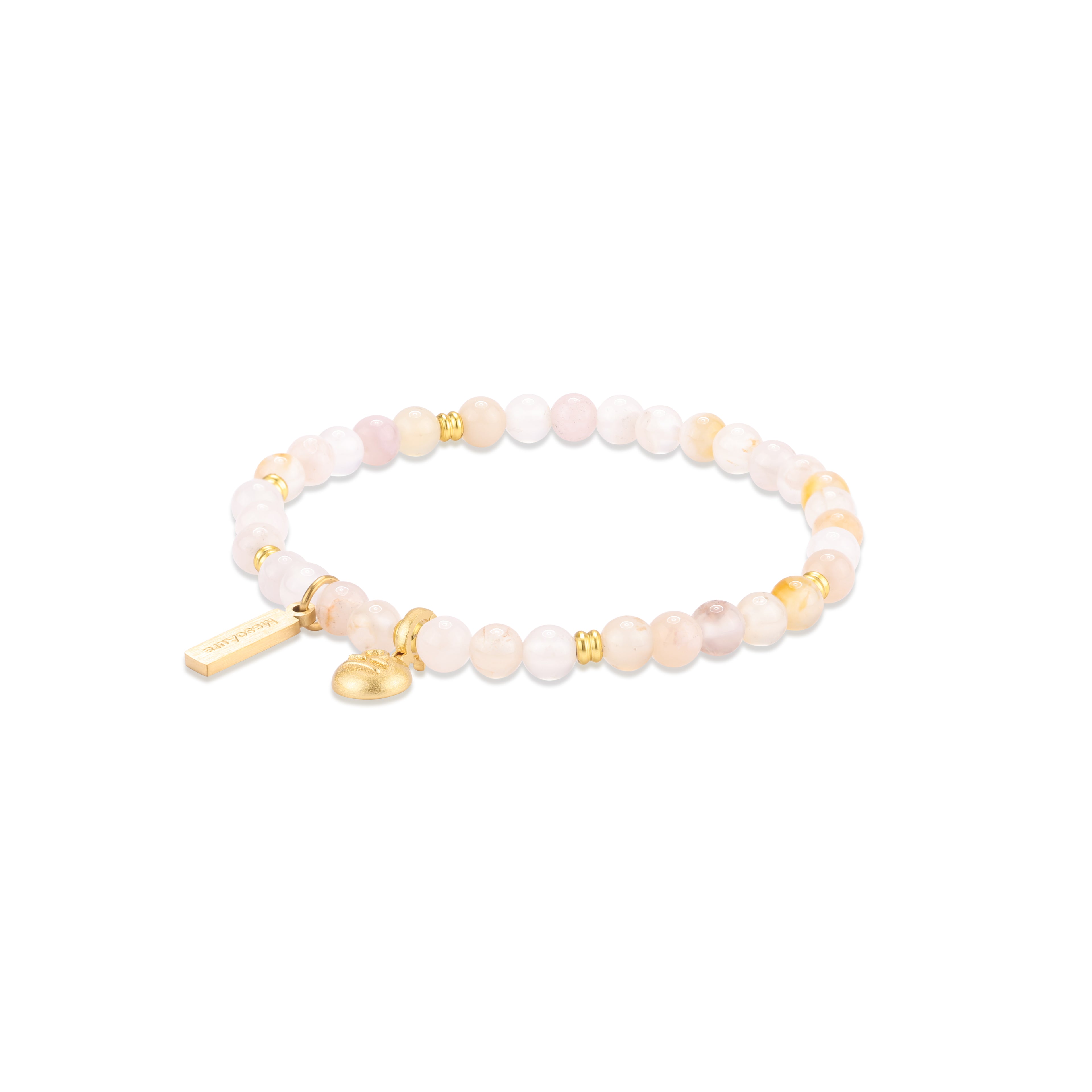 Blossom Fate Sakura Agate Bracelet
