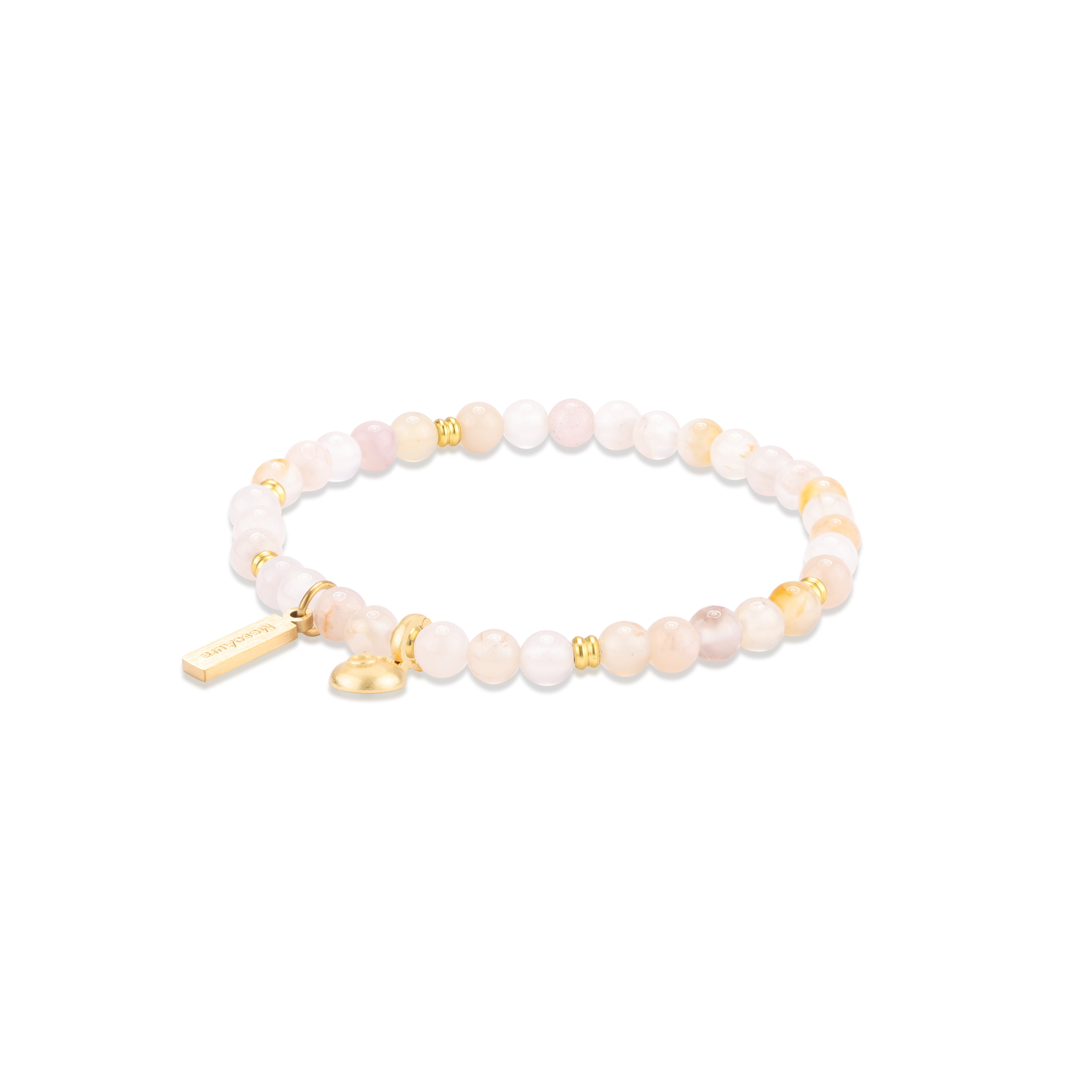 Blossom Fate Sakura Agate Bracelet