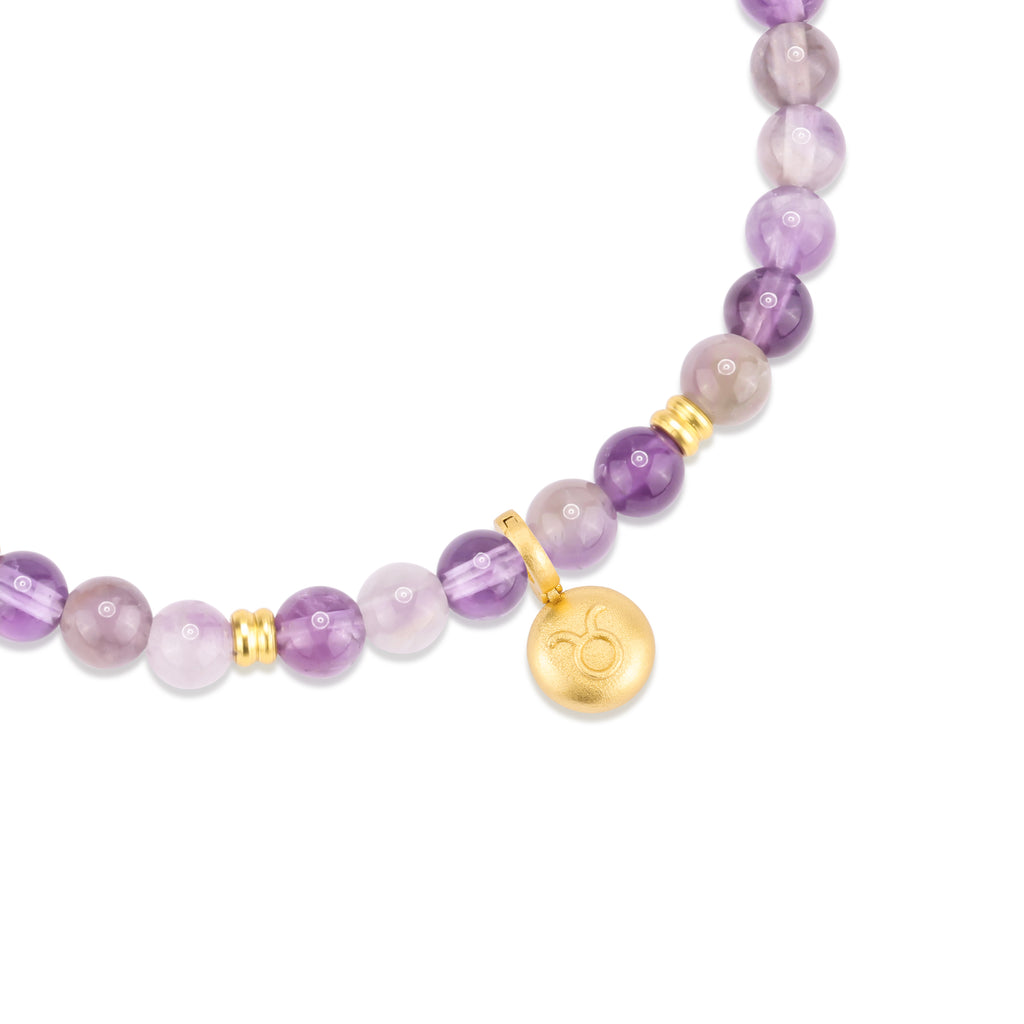 Soul Resonance Purple Fluorite Bracelet