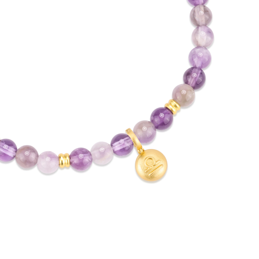 Soul Resonance Purple Fluorite Bracelet