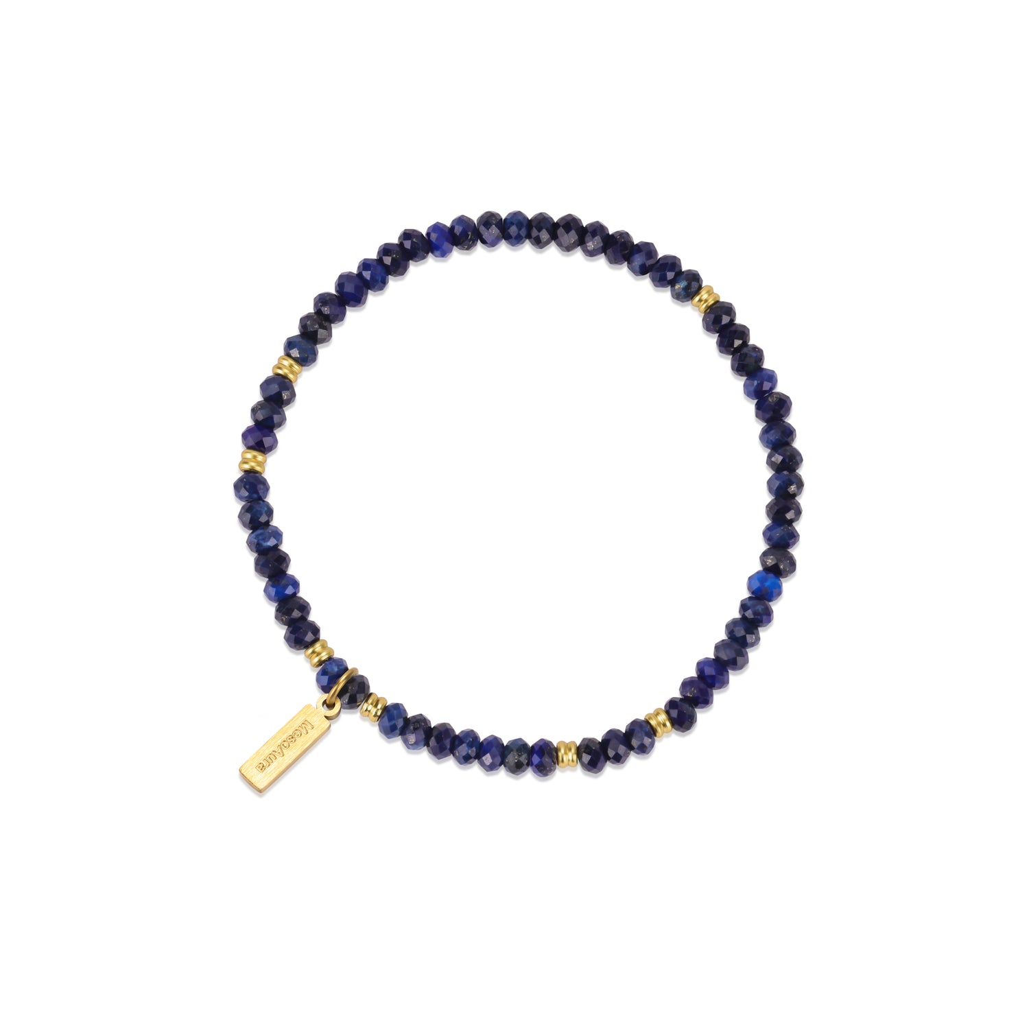 Celestial Key Lapis Lazuli Bracelet