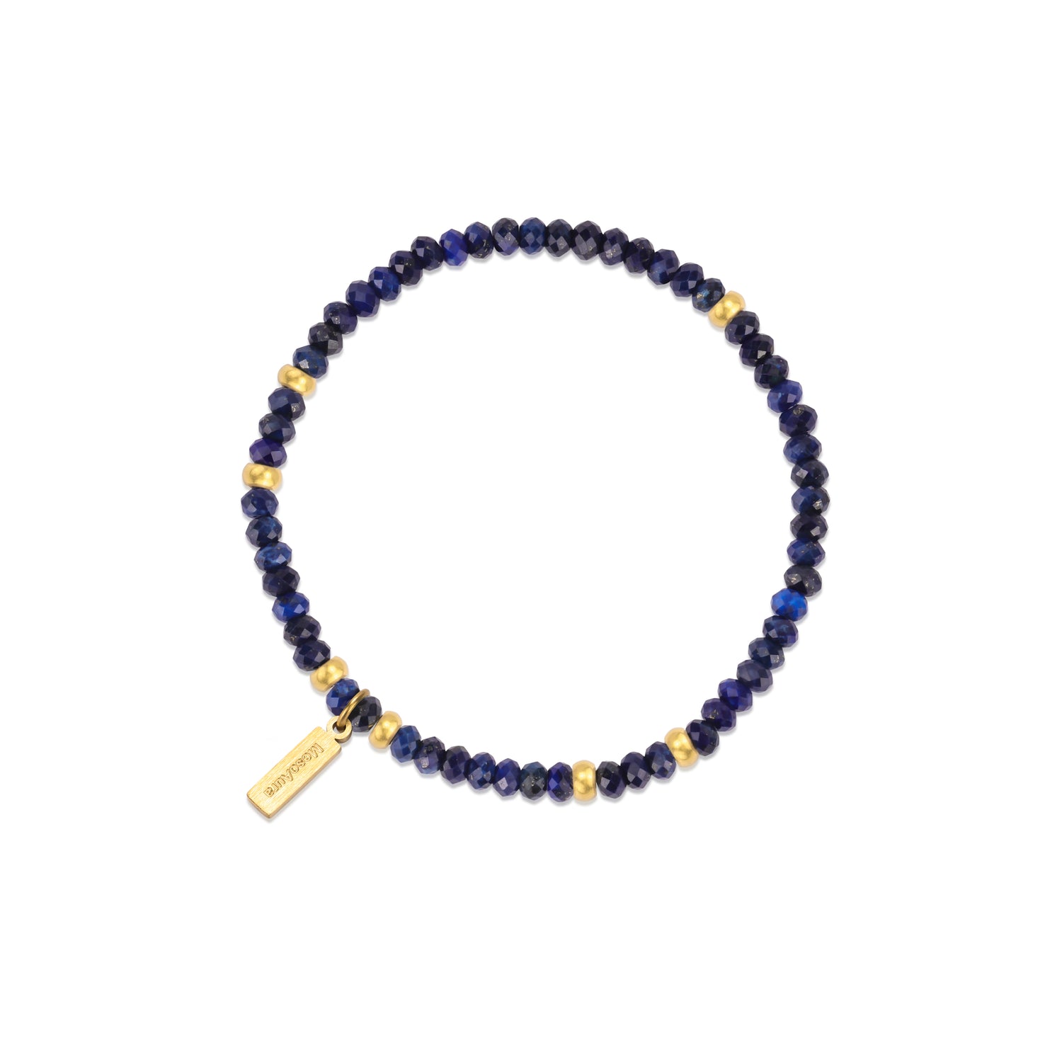 Celestial Key Lapis Lazuli Bracelet