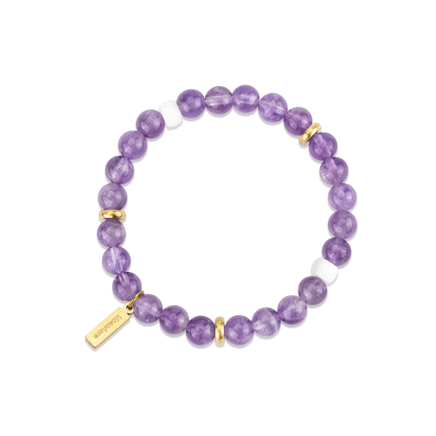 Crown Chakra – Amethyst Arpeggio Bracelet