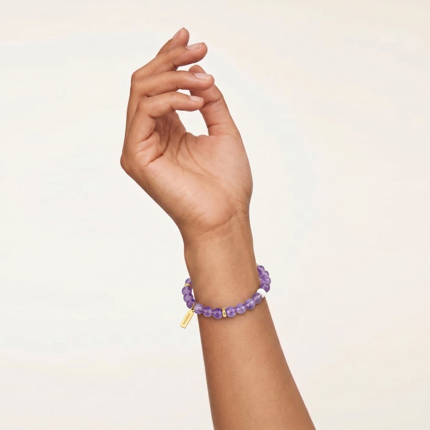 Crown Chakra – Amethyst Arpeggio Bracelet