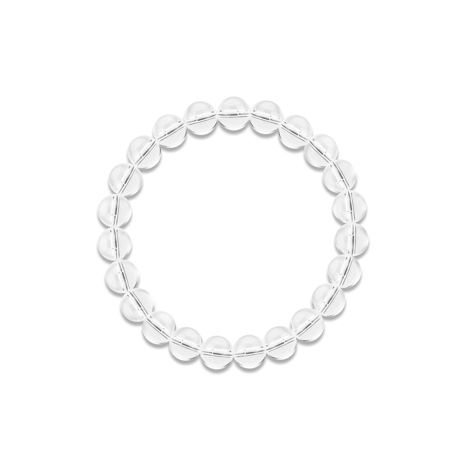Football Series Clear Quartz Bracelet