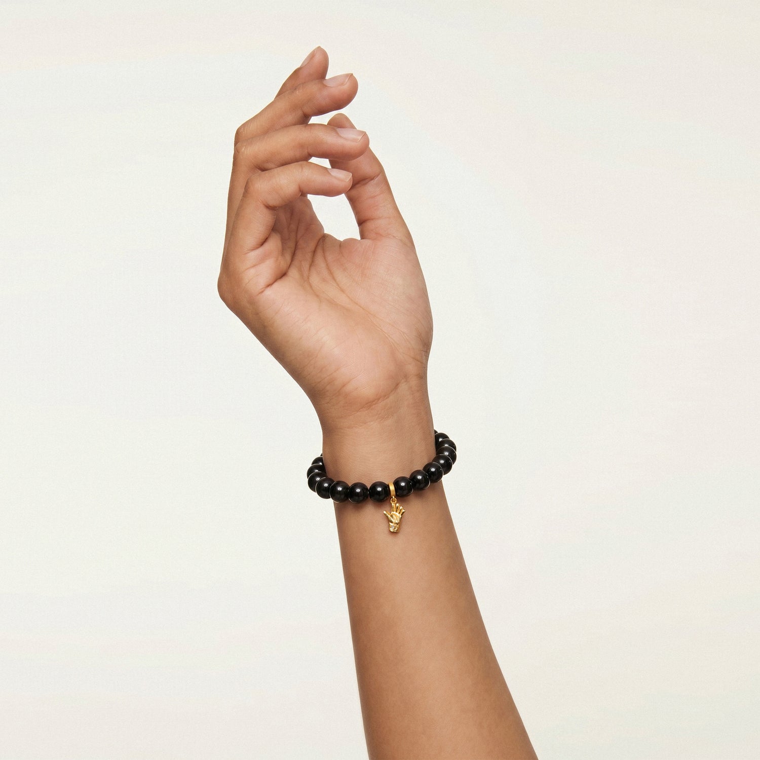 Football Series Obsidian Bracelet