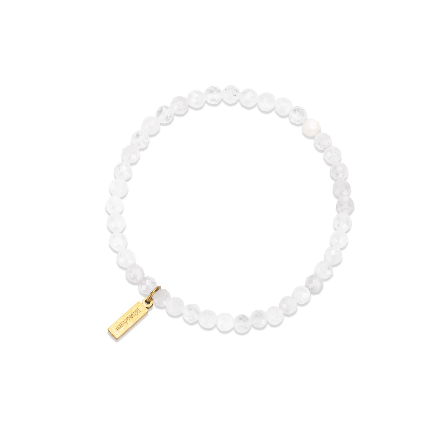 Gentle Awakening White Moonstone Bracelet