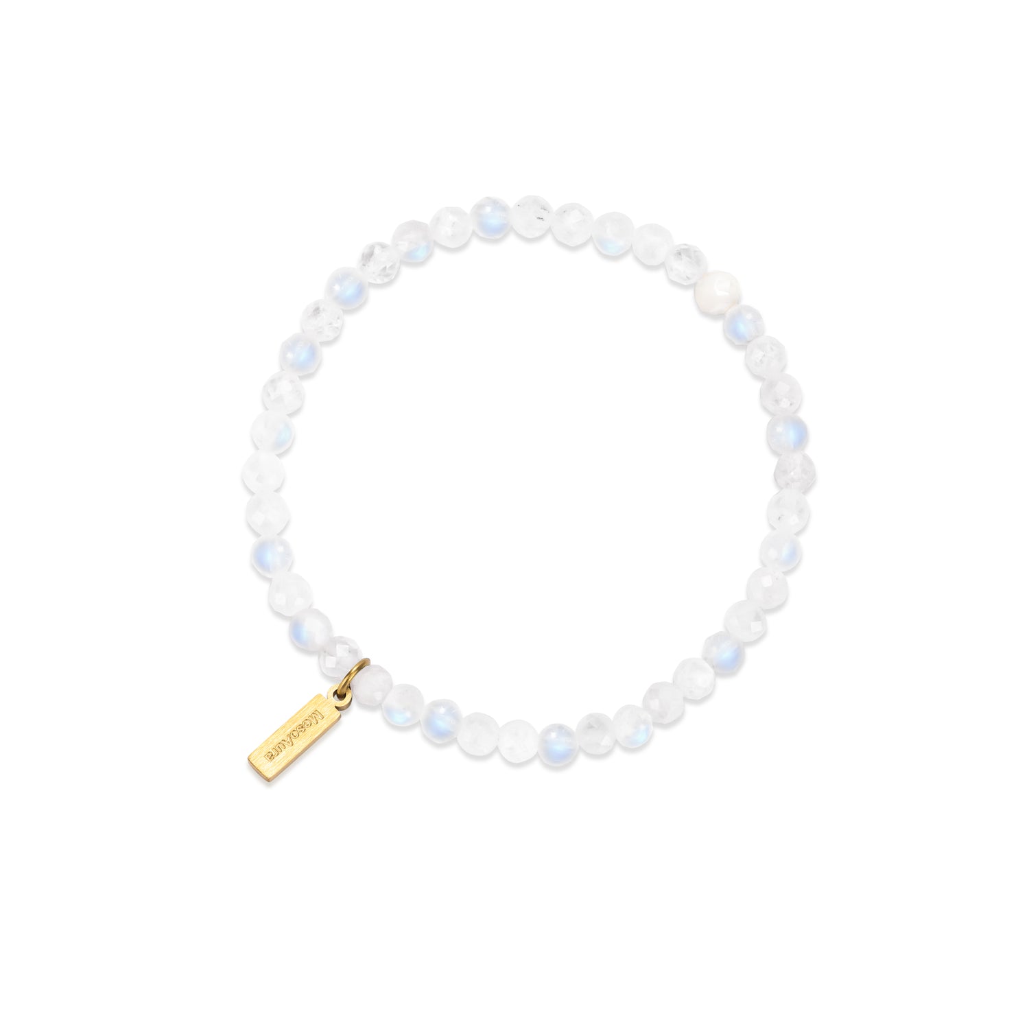 Gentle Awakening White Moonstone Bracelet