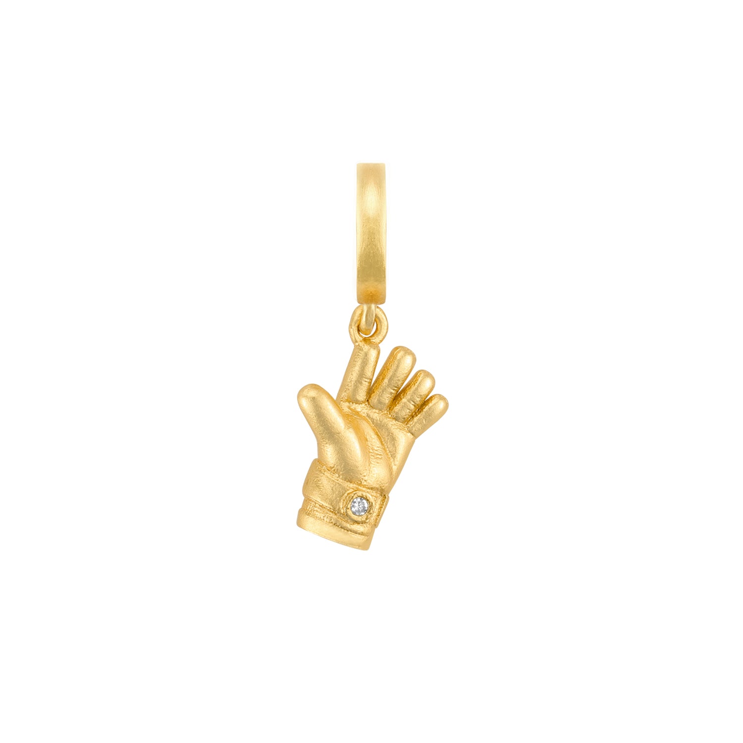 Goalkeeper Gloves Charm