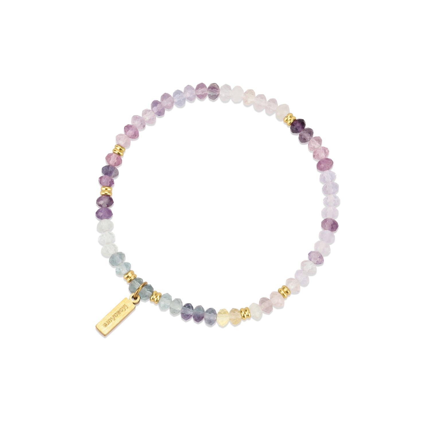 Inspiration Architect Amethyst Fluorite Bracelet
