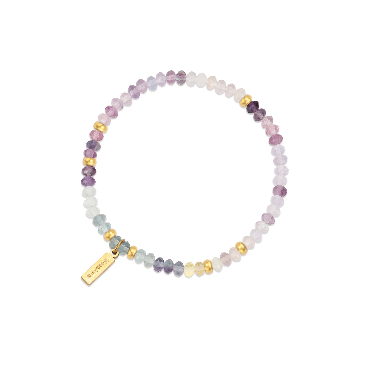 Inspiration Architect Amethyst Fluorite Bracelet