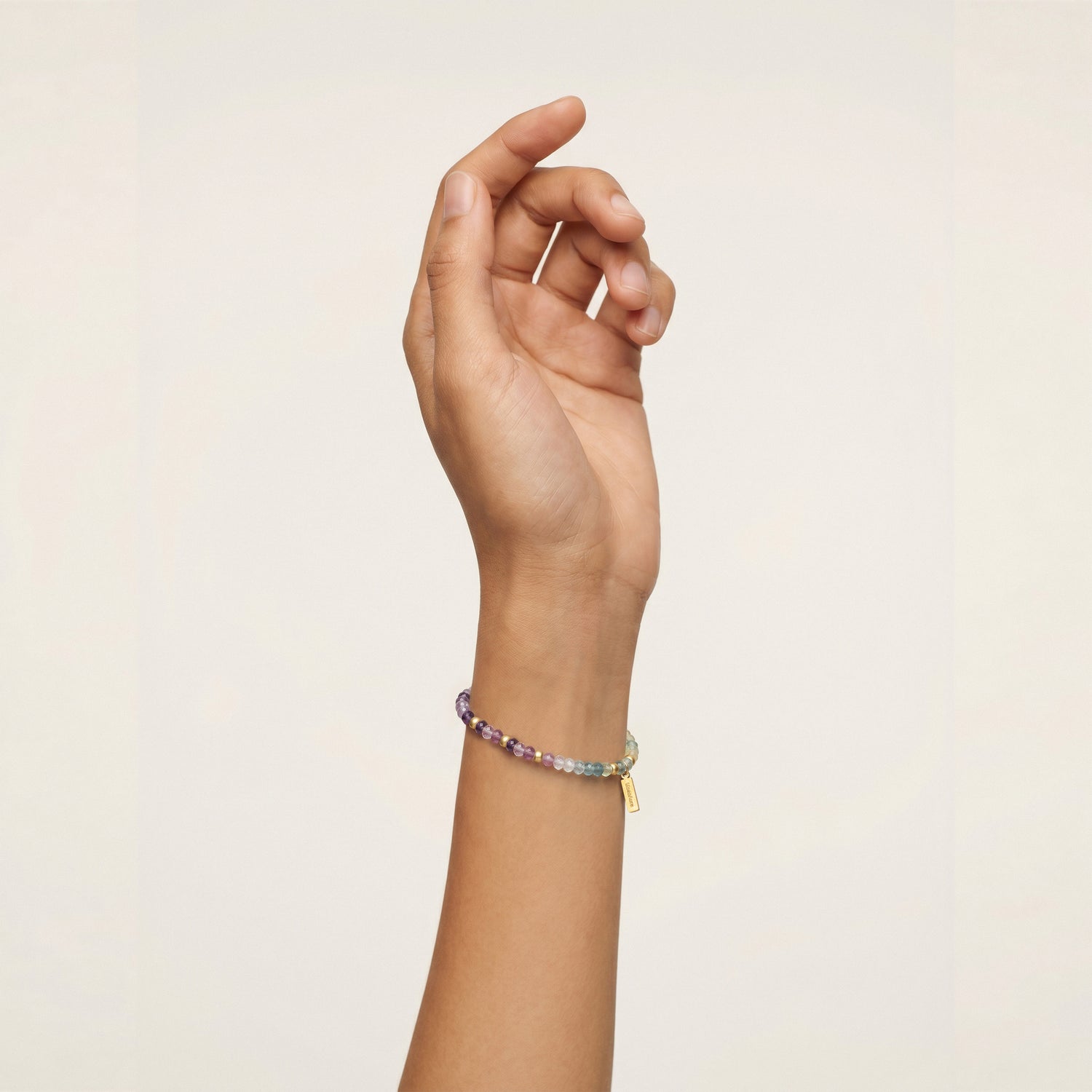 Inspiration Architect Amethyst Fluorite Bracelet