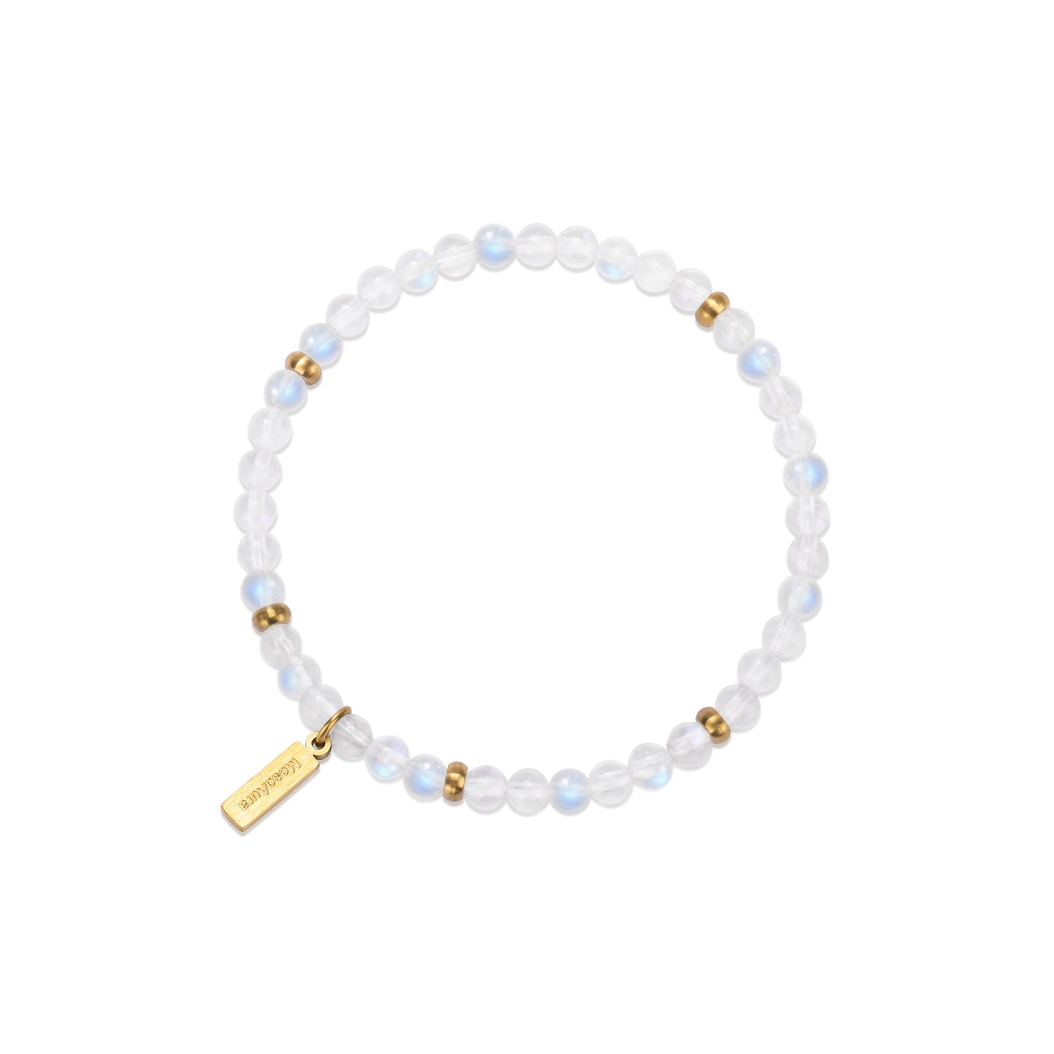 Lunar Serenity Moonstone Bracelet