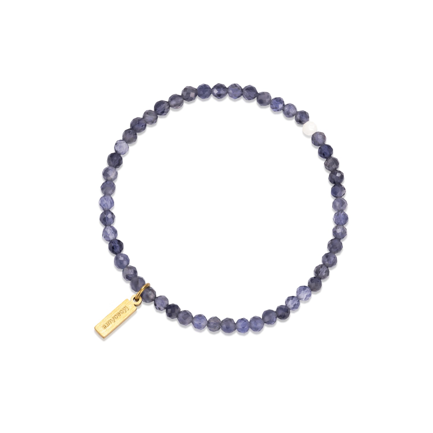Navigational Compass Iolite Bracelet