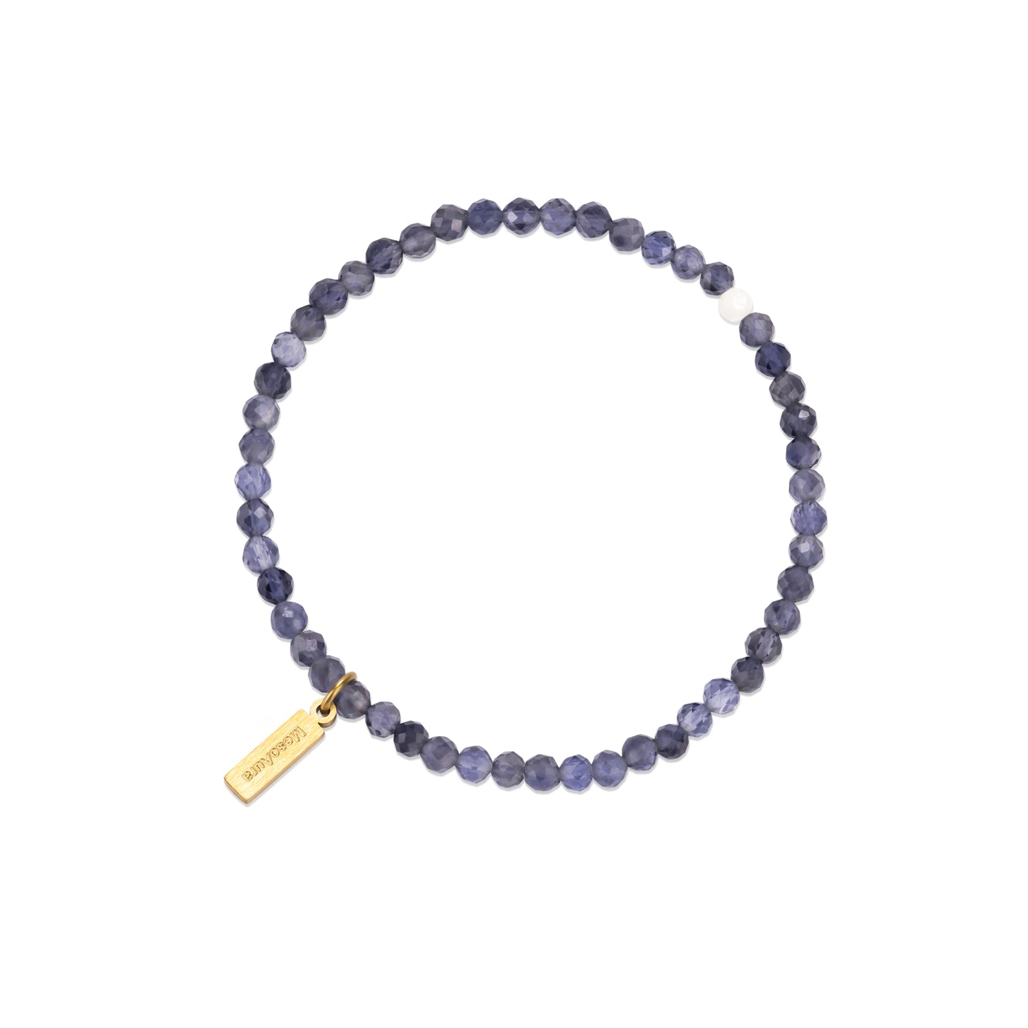 Navigational Compass Iolite Bracelet