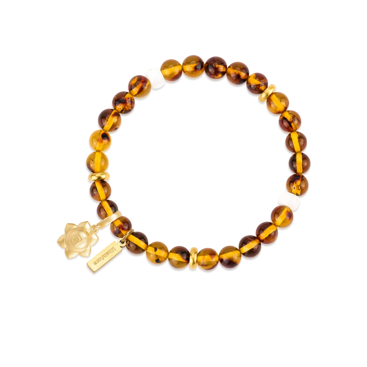 Sacral Chakra – Amber Serenade Bracelet